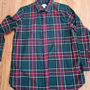 L. L. Bean Relaxed Fit Flannel Tunic